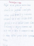 Oskar Skrt, 2.r., OŠ Danila Lokarja Ajdovščina Oskar Skrt, 2.r., OŠ Danila Lokarja Ajdovščina